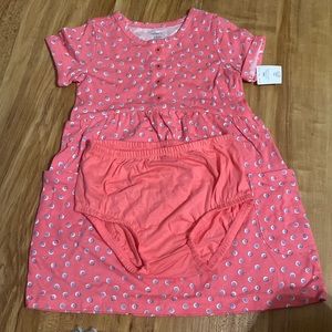Carters girls dress and diaper cover